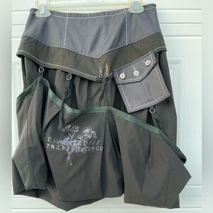 Cop. Copine Vintage 90’s Unique Avant Guard Art To Wear Lagenlook Skirt EU38